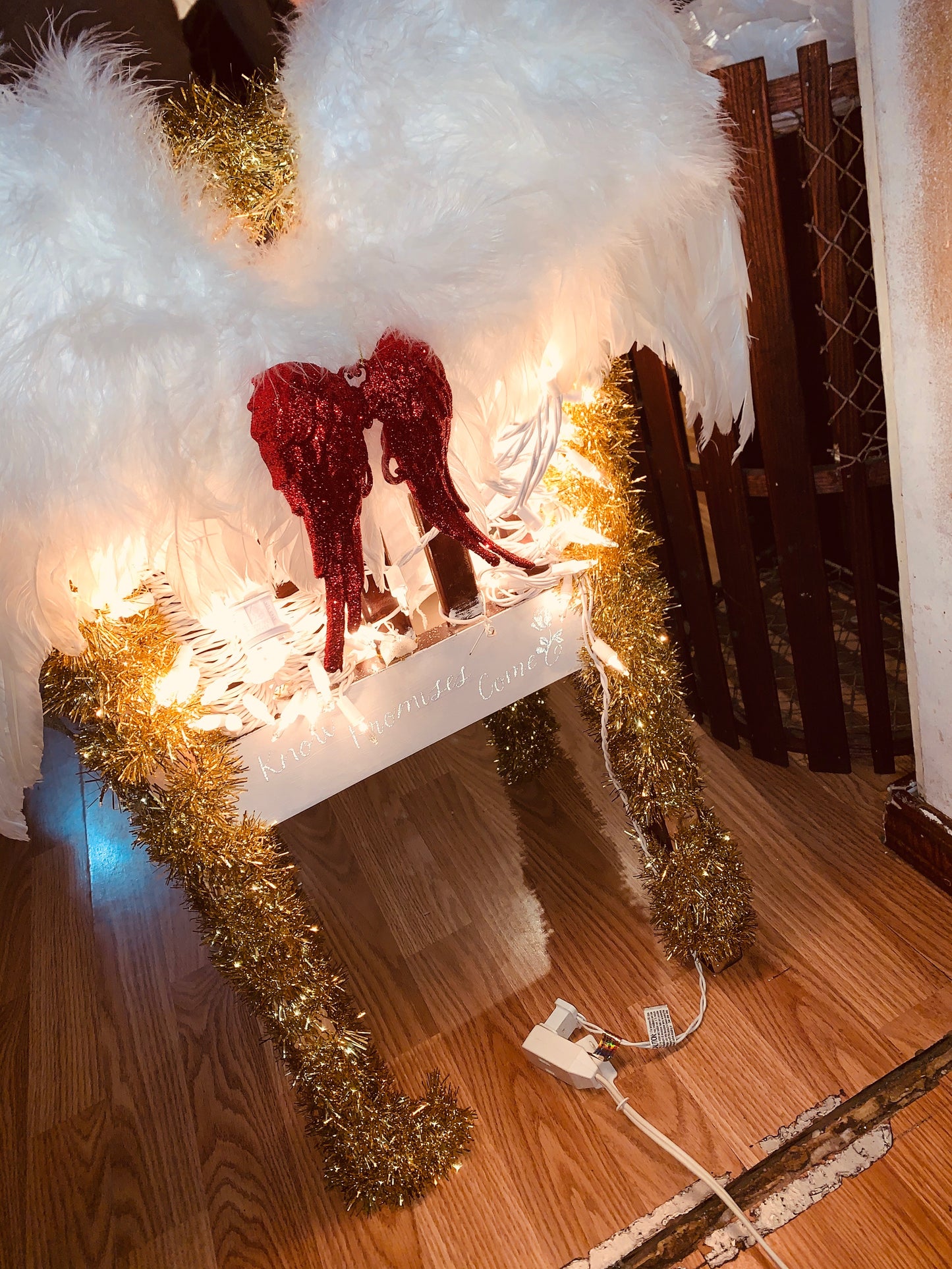 Angel Christmas Chair