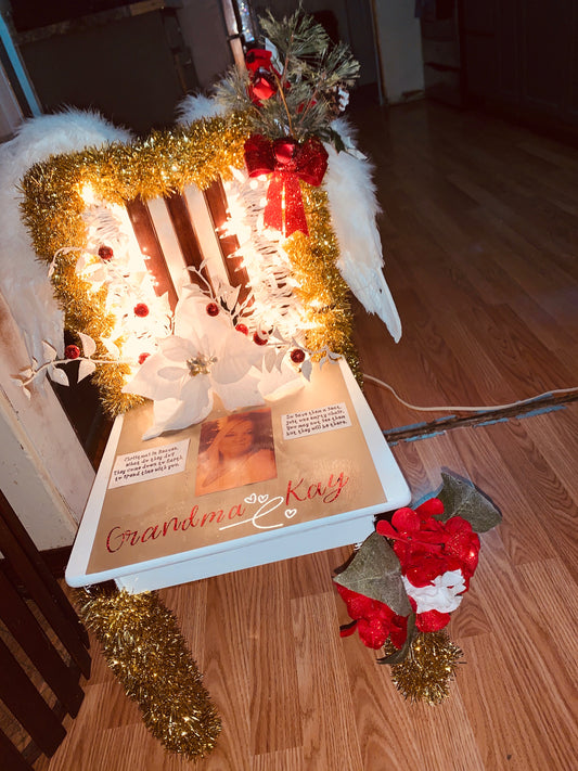 Angel Christmas Chair