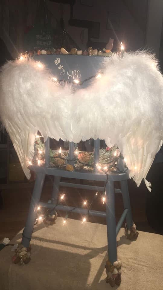 Angel Christmas Chair