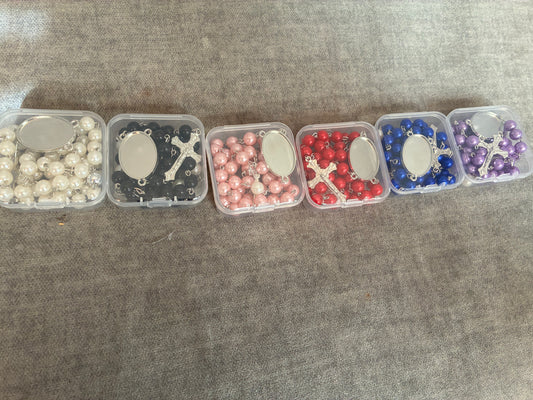 Classic photo rosary